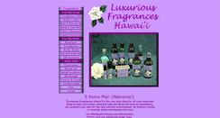 Desktop Screenshot of luxuriousfragranceshi.com